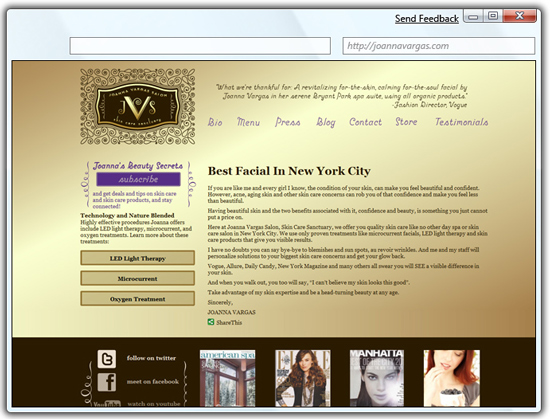 Custom Website